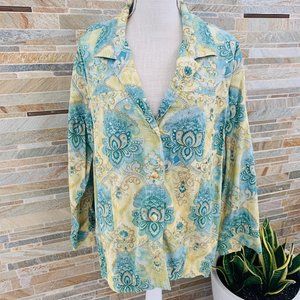 IOS PRINT SHIRT - JACKET - SHAKET SZ XL